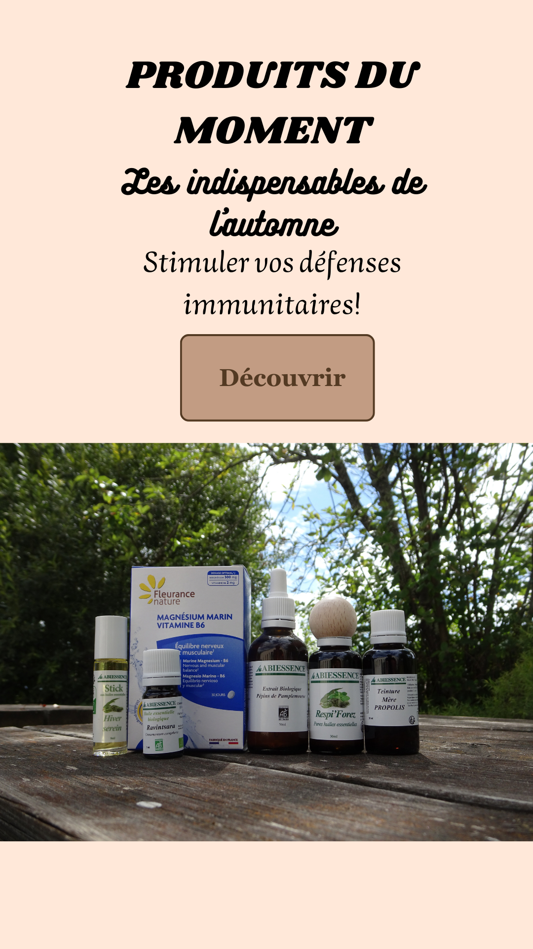 PRODUITS DU MOMENT